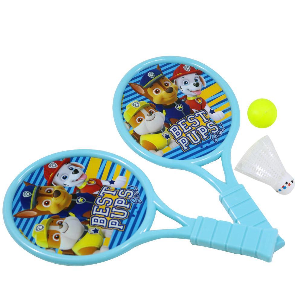Plastic Kids Character Racket Set Paw Patrol / Blue Toys & Baby