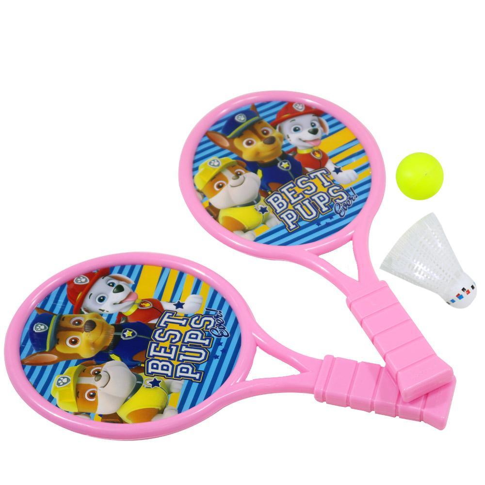 Snapped Plastic Racket Plastic Kids Character Racket Set