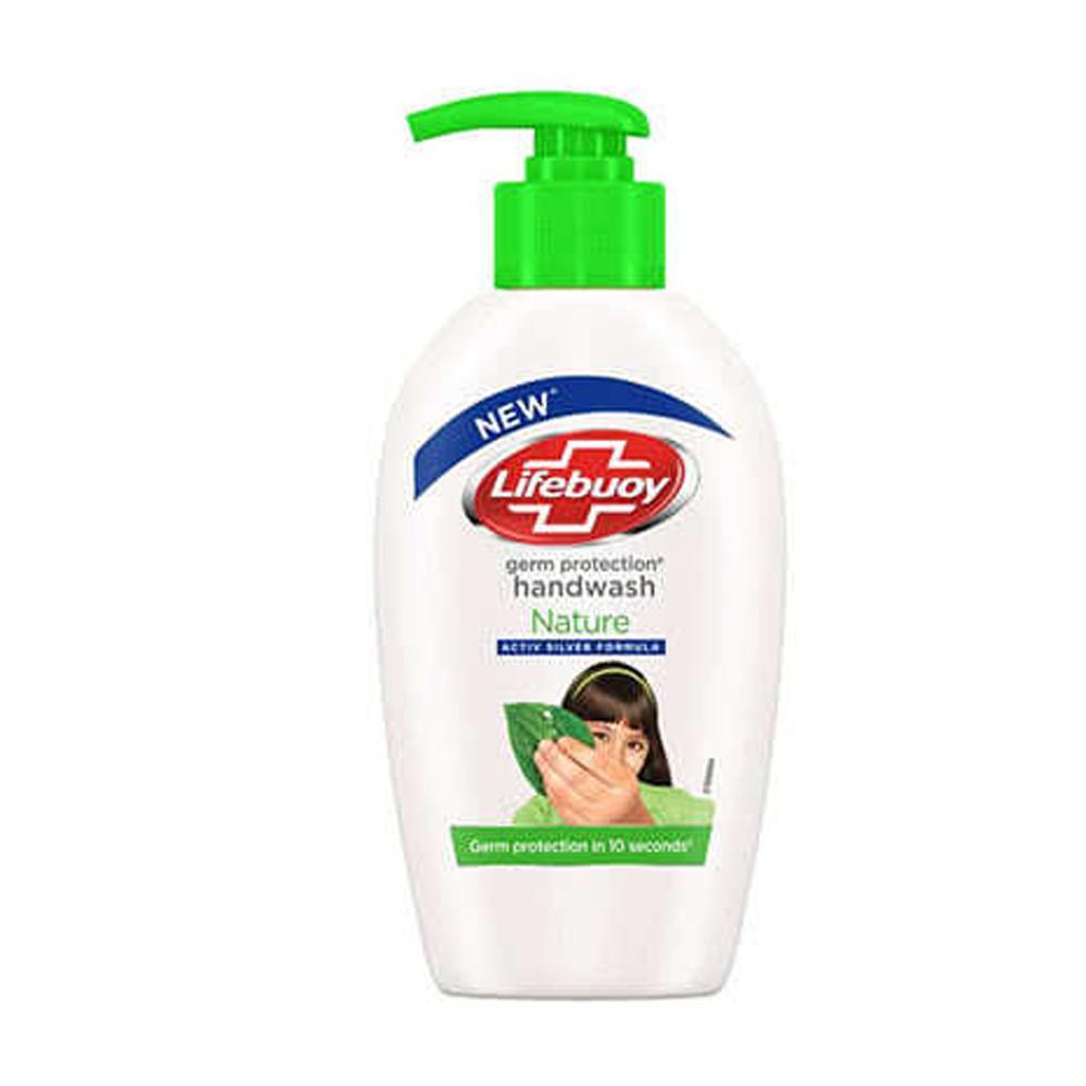 Lifebuoy Germ Protection Nature Hand wash 190 mL.