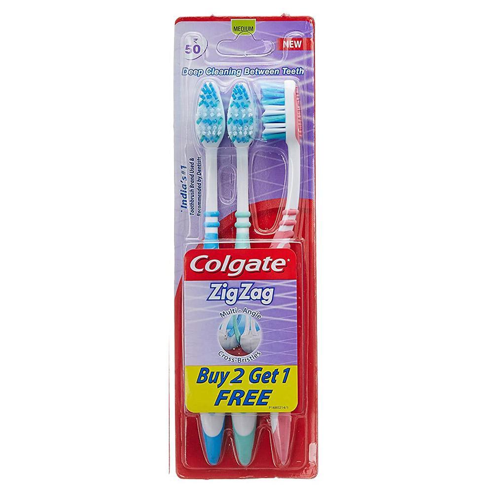 Colgate ZigZag Toothbrush - Medium.