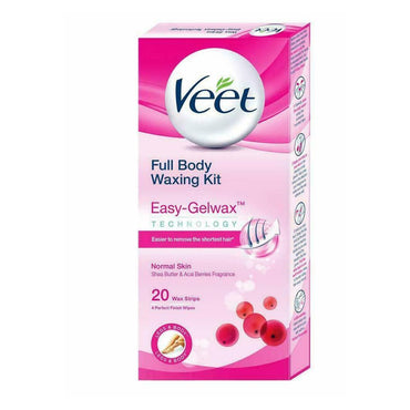 Veet Wax Strips Normal 20 Pieces.