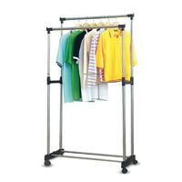 Double Pole Clothes-Rack - Karout Online -Karout Online Shopping In lebanon - Karout Express Delivery 