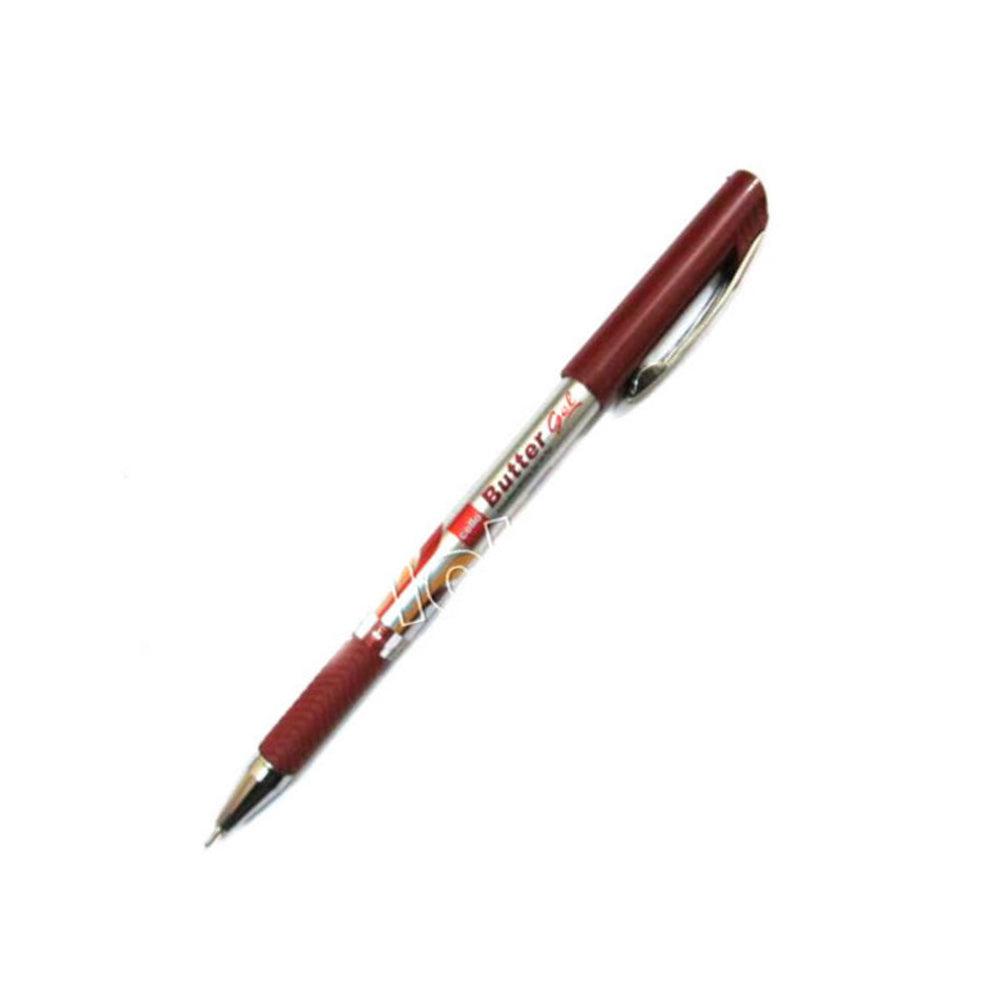 Bic Cello Butter gel Pen / Red - Karout Online -Karout Online Shopping In lebanon - Karout Express Delivery 