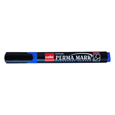Bic Cello Assorted Permanent Marker Pen / Blue - Karout Online -Karout Online Shopping In lebanon - Karout Express Delivery 