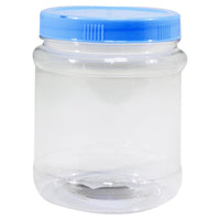 Transparent Plastic Jar / 028 / 808285 - Karout Online -Karout Online Shopping In lebanon - Karout Express Delivery 