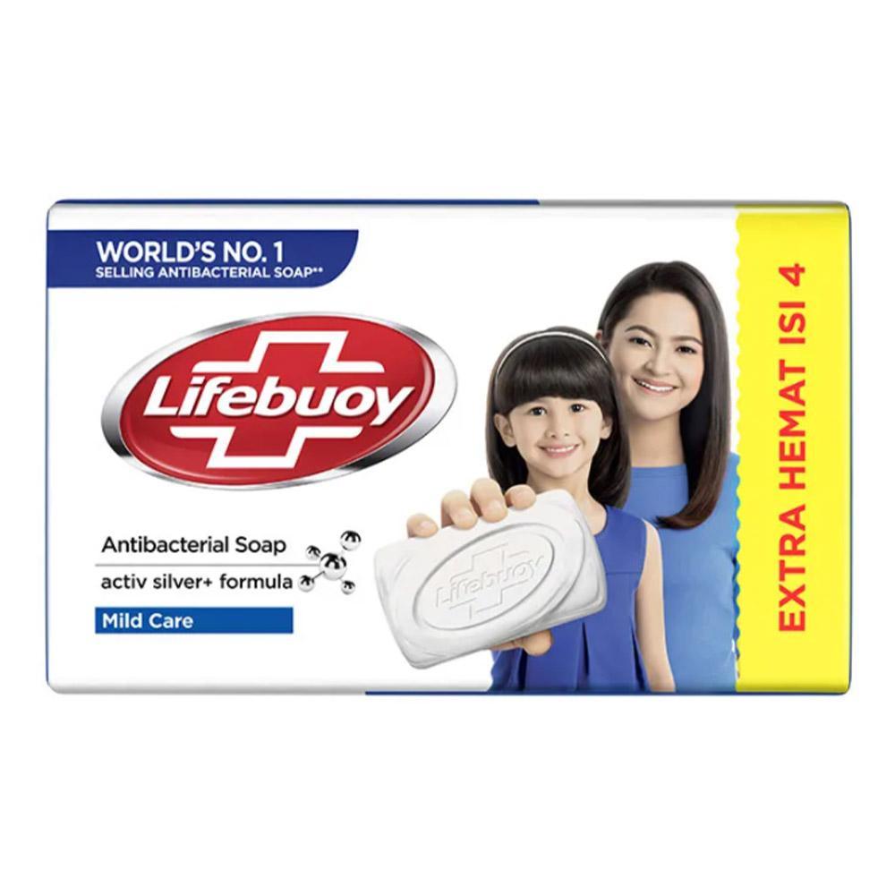 Lifebuoy Antibacterial Soap Mild Care 110 Gram.