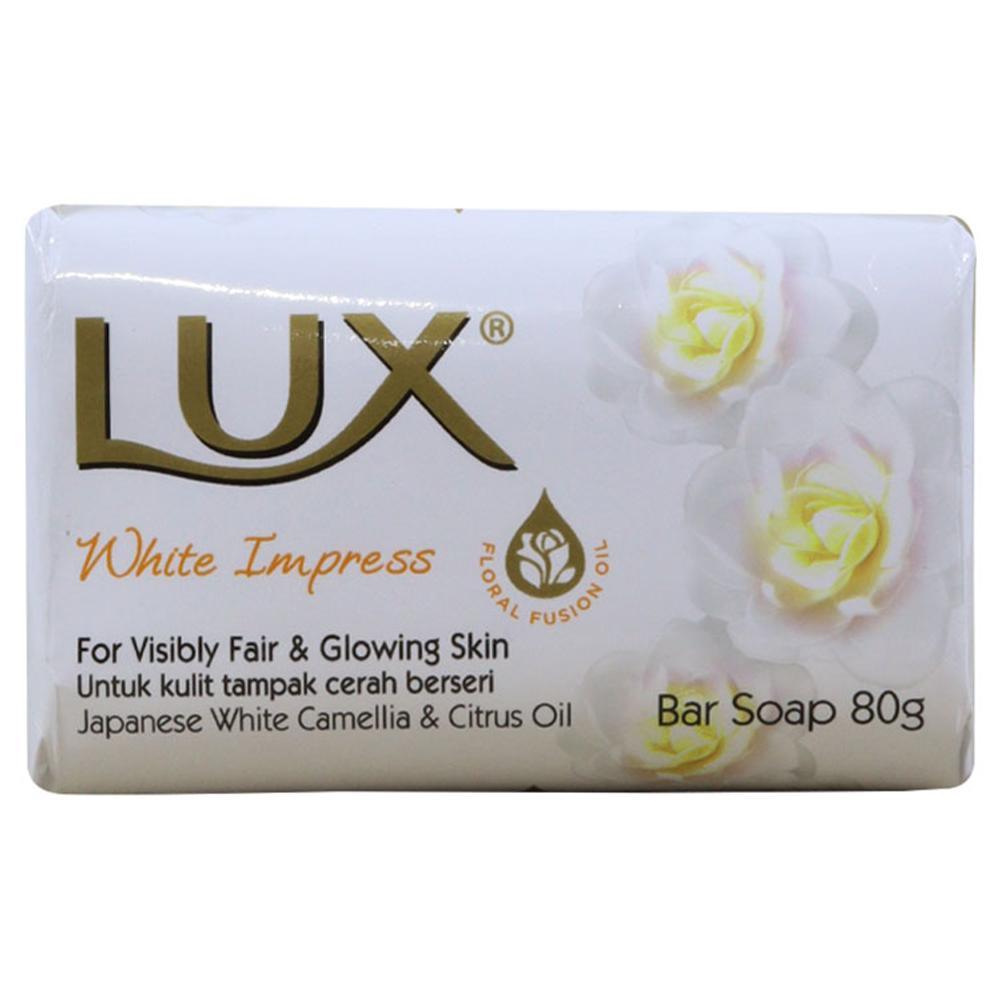 Lux Long Lasting Fragrance White Impress Bar Soap 80 g.