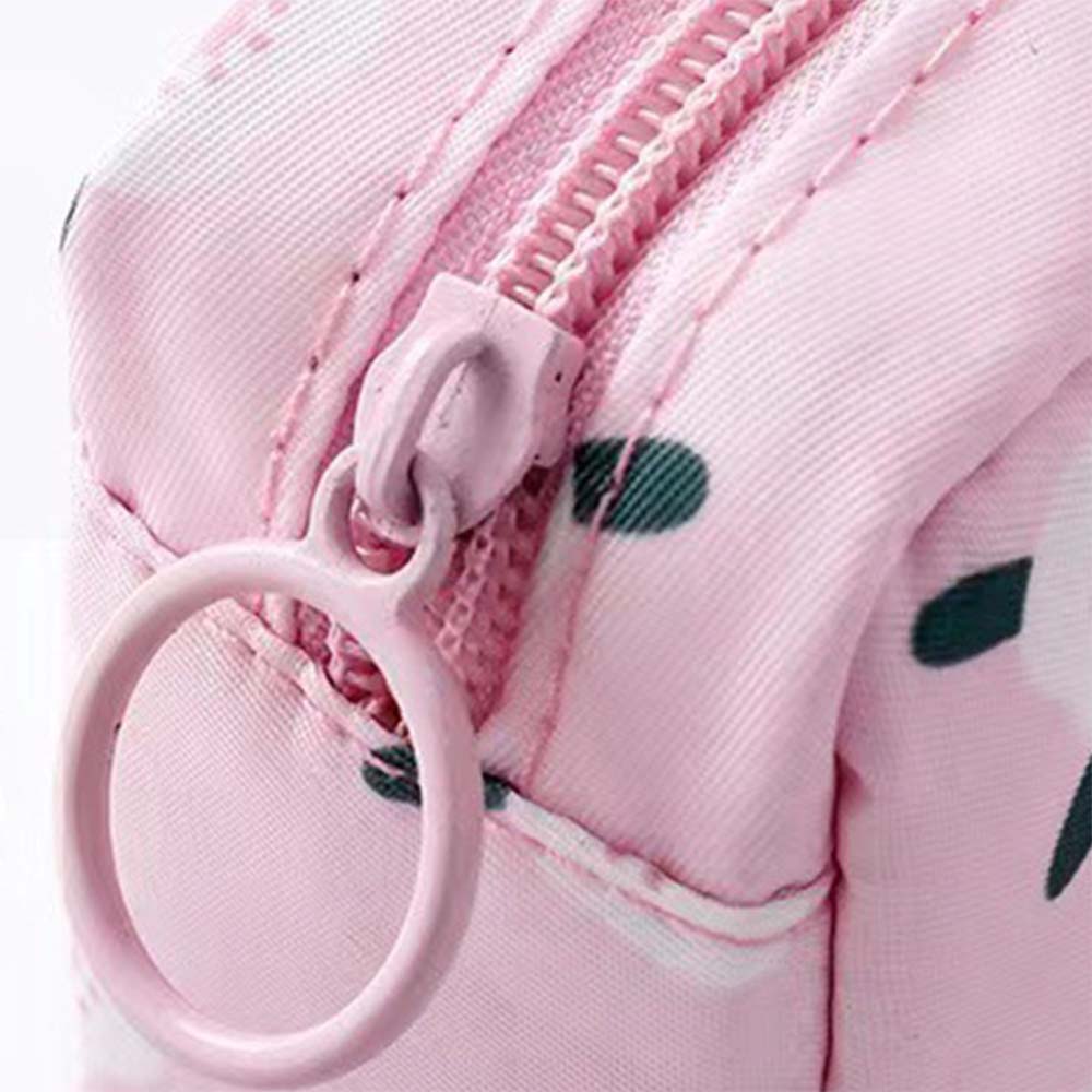Nylon Sanitary Napkin Storage Bags Sanitary Napkin Period Bag Zipper School Pouch for Teen Girls Women