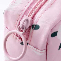 (net) Nylon Sanitary Napkin Storage Bags Sanitary Napkin Period Bag Zipper School Pouch for Teen Girls Women