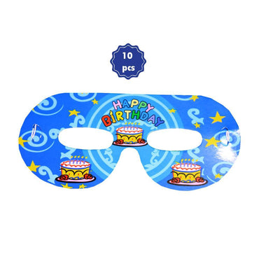 Happy Birthday- Party Masks (10 pcs).