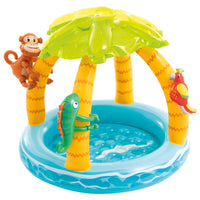 (NET) INTEX 58417NP - Tropical Island baby pool (102x86cm) paddling pool / TR58417NP