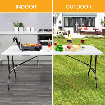 Indoor & Outdoor Rectangular Foldable Table 180 cm