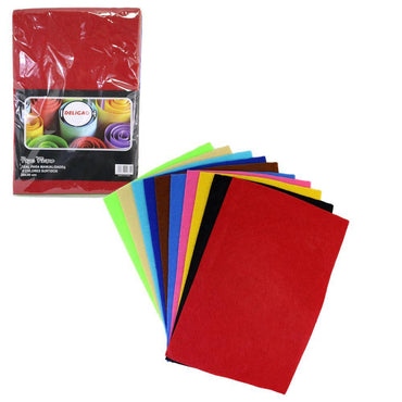Multi Color Felt Paper.