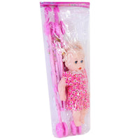 Baby Girl With Stroller.