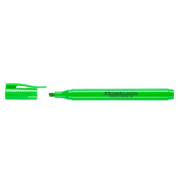 Faber Castell Textliner 38 Fluorescent Green  / 157763 - Karout Online -Karout Online Shopping In lebanon - Karout Express Delivery 