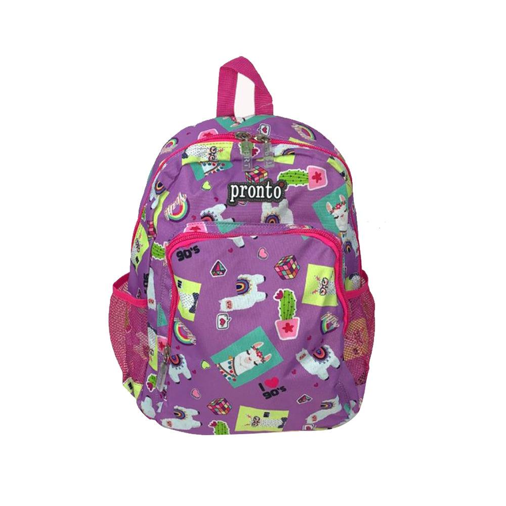 Pronto 16 Inch Lama School Bag - Karout Online -Karout Online Shopping In lebanon - Karout Express Delivery 