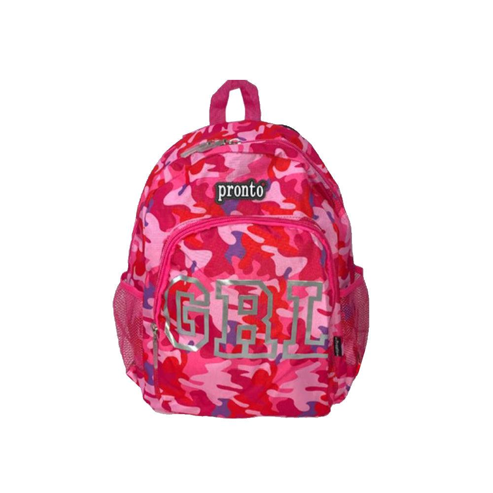 Pronto 16 Inch Grl School Bag - Karout Online -Karout Online Shopping In lebanon - Karout Express Delivery 