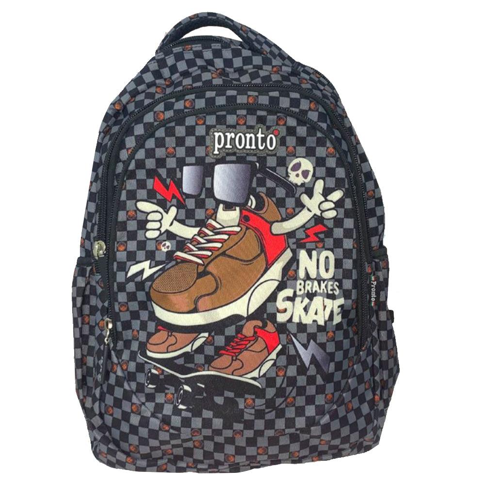 Pronto 18 Inch School Bag No Brake Skate1 Piece - Karout Online -Karout Online Shopping In lebanon - Karout Express Delivery 