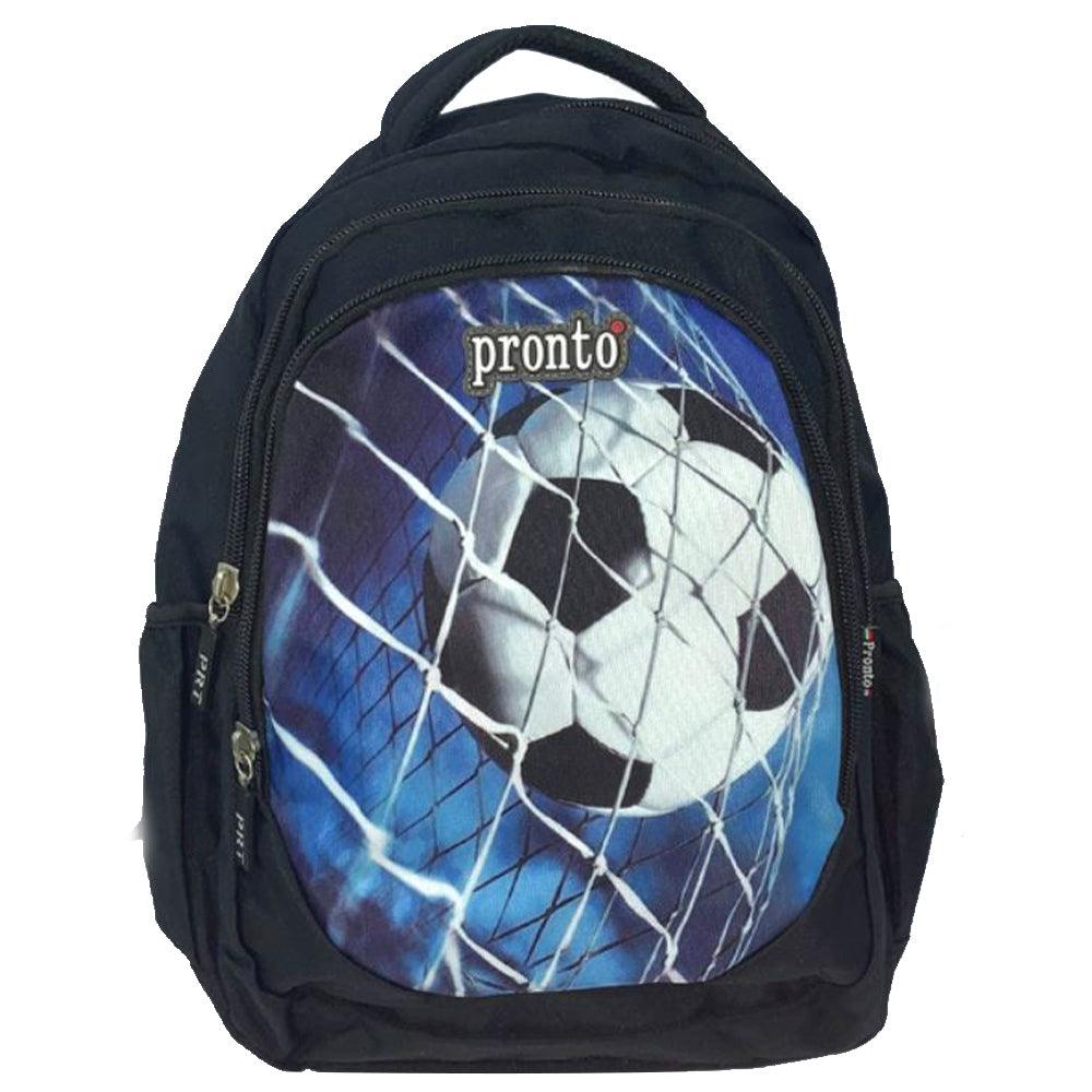 Pronto 18 Inch School Bag Football 1 Piece - Karout Online -Karout Online Shopping In lebanon - Karout Express Delivery 