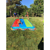 Banzai Triple Racer 16 Ft Water Slide with 3 bodyboards included - Karout Online -Karout Online Shopping In lebanon - Karout Express Delivery 
