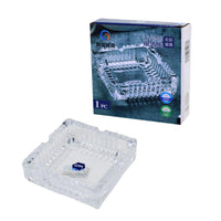 Glass Square Ashtray.