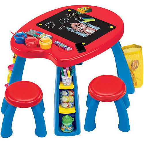 Crayola Creativity Play Station Desk & Chair Set - Karout Online -Karout Online Shopping In lebanon - Karout Express Delivery 