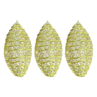 Christmas Cone Tree Decoration Set Of 3 Pcs
