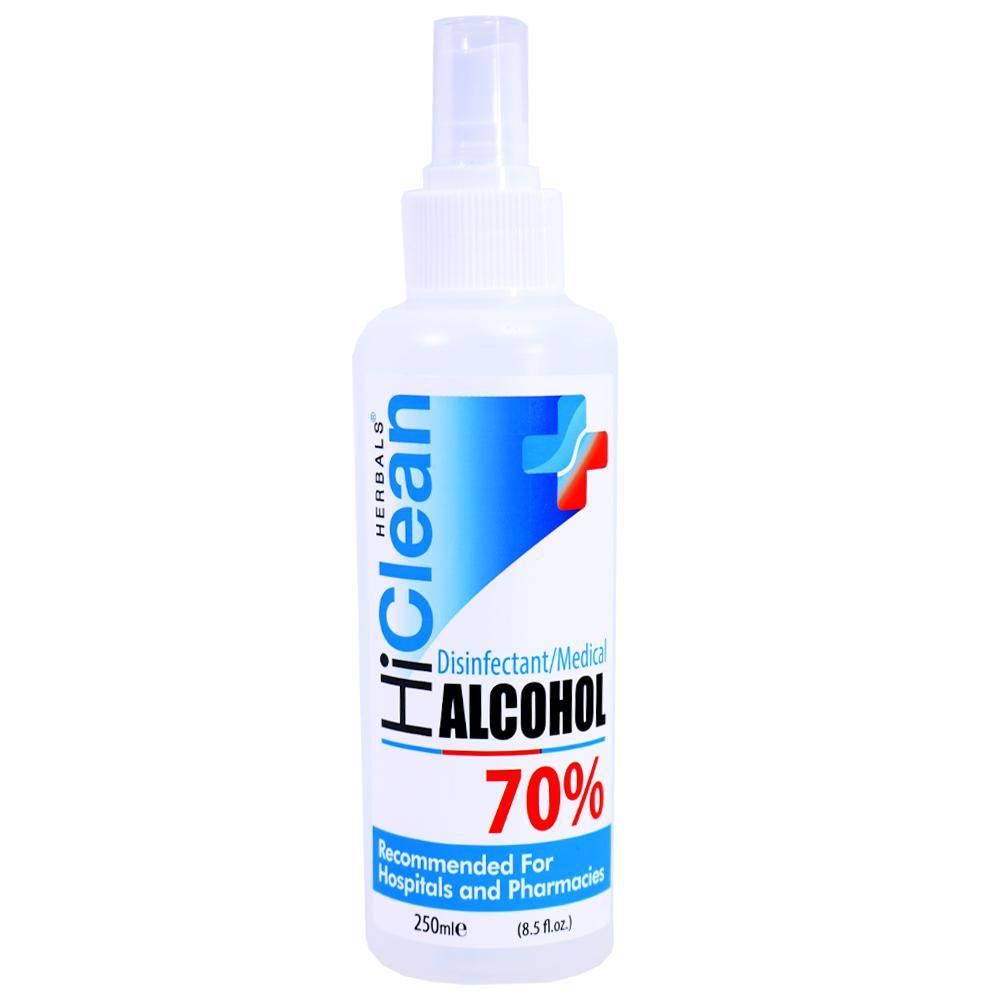 Hi Clean Medical Alcohol 70% 250 ml - Karout Online