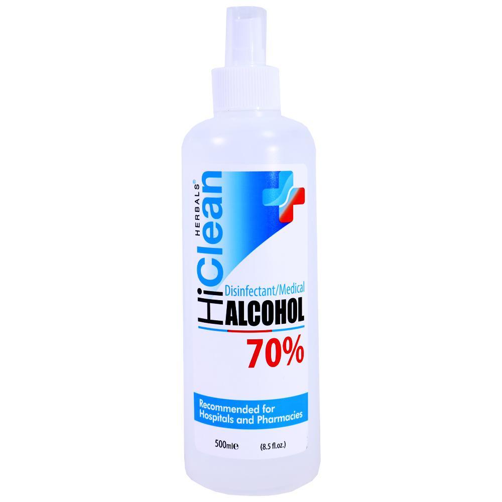 Hi Clean Medical Alcohol 70% 500 ml - Karout Online