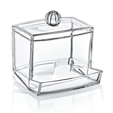 Beehome Plexi Cotton Buds Organizer - Karout Online -Karout Online Shopping In lebanon - Karout Express Delivery 