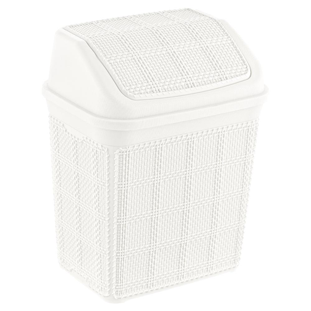 Beehome Jute Dustbin  6.5L - Karout Online -Karout Online Shopping In lebanon - Karout Express Delivery 