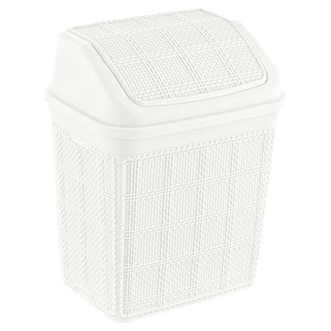 Beehome Jute Dustbin  6.5L - Karout Online -Karout Online Shopping In lebanon - Karout Express Delivery 