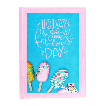 OPP Agenda Picture 70 gsm dated hard cover - 168 Sheets / 12.5 x 17 cm - Karout Online -Karout Online Shopping In lebanon - Karout Express Delivery 