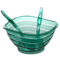 Asude Salad Bowl With Spoon Set 3 pieces ASD080 - Karout Online -Karout Online Shopping In lebanon - Karout Express Delivery 
