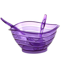 Asude Salad Bowl With Spoon Set 3 pieces ASD080 - Karout Online -Karout Online Shopping In lebanon - Karout Express Delivery 