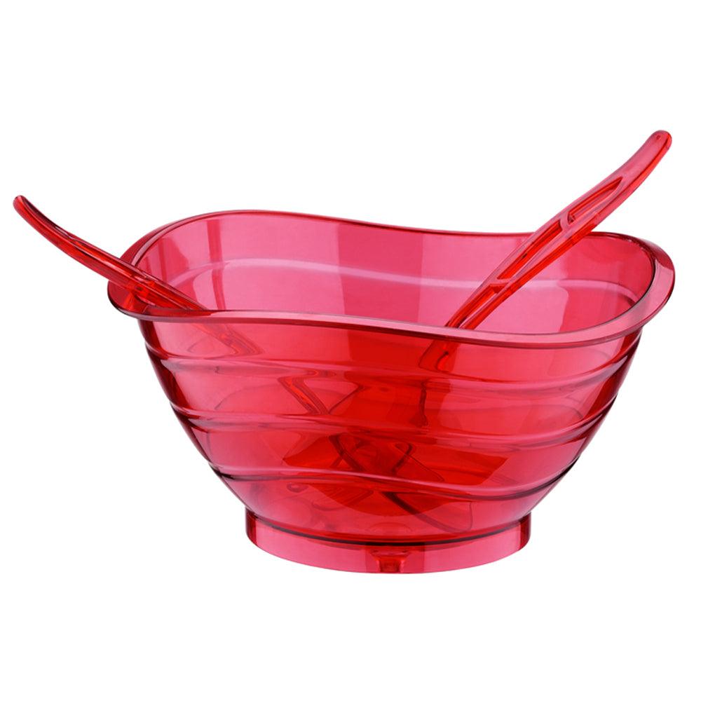 Asude Salad Bowl With Spoon Set 3 pieces ASD080 - Karout Online -Karout Online Shopping In lebanon - Karout Express Delivery 
