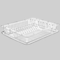 Asude VEZİR Transparent Plate Rack / ASD006 - Karout Online -Karout Online Shopping In lebanon - Karout Express Delivery 