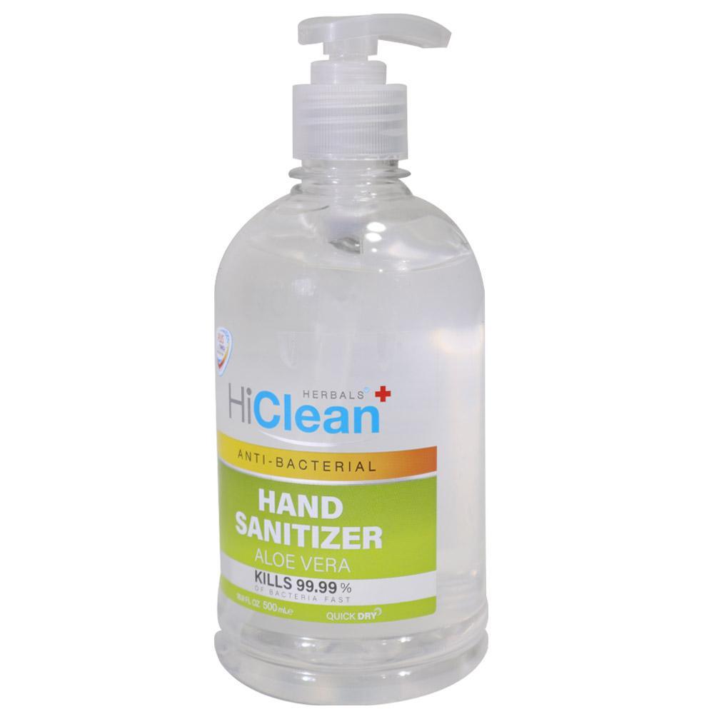 Hiclean Hand Sanitizer 500ml Aloe Vera - Karout Online