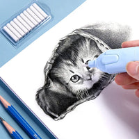 (NET) M&G Electric Eraser with / 10pcs