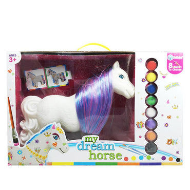 8 Colors My Dream Horse Painting Kit BYL021-1 Multi Color.