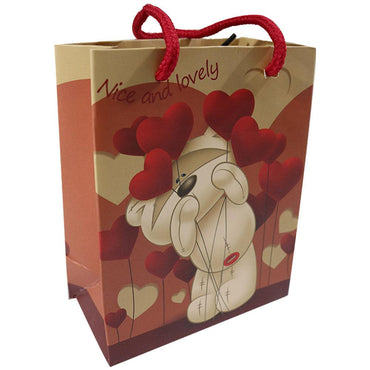 Shop Online Love Bear Gift Bag 14 x 11 / YM-S-622 / D-315 - Karout Online Shopping In lebanon