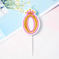 Birthday Glittered Number Candle / 22FK148