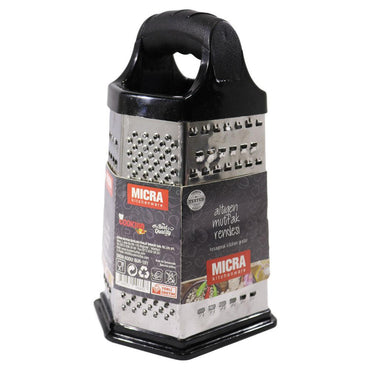 Micra Hexagon Kitchen Stainless Steel Grater - Karout Online -Karout Online Shopping In lebanon - Karout Express Delivery 