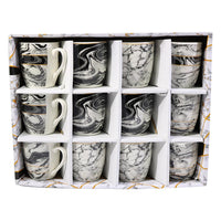 Porcelain Mug Set of 12 - Karout Online -Karout Online Shopping In lebanon - Karout Express Delivery 