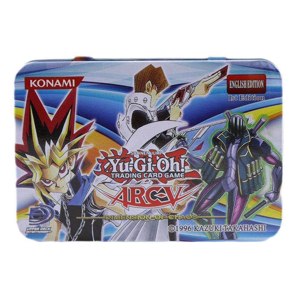 upper deck entertainment yugioh Yugioh Metal Box Trading Card Yu Gi Oh Game Paper Card ( 42 cards) /43