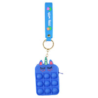 Small Pop It fidgets Keychain Bag with Faces PO-03 / TS-13 - Karout Online -Karout Online Shopping In lebanon - Karout Express Delivery 