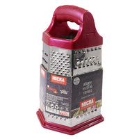 Micra Hexagon Kitchen Stainless Steel Grater - Karout Online -Karout Online Shopping In lebanon - Karout Express Delivery 