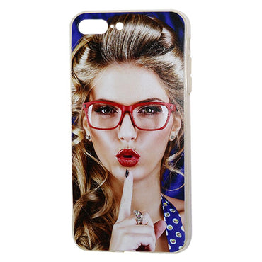 Phone Cover For Iphone 8 Plus (Girl) / AE-13 - Karout Online -Karout Online Shopping In lebanon - Karout Express Delivery 