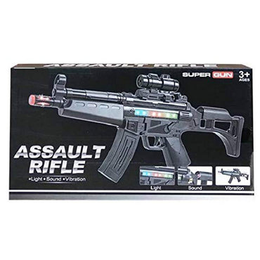 Assault Rifle Gun with Light and Sound.
