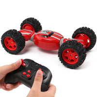 RC Car 4WD Double-sided 2.4GHz One Key Transformation All-terrain Vehicle Varanid Climbing Car Remote Control Truck.